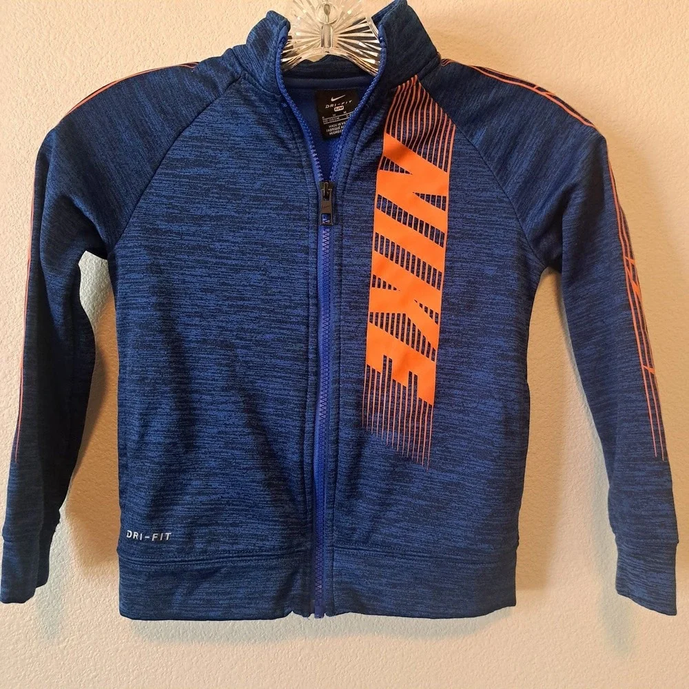 Boys Nike Under Armour Activewear Lot 4pc Jacket Shirt Shorts Size 6 M YSM Blue